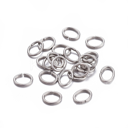 Tarnish Resistant 304 Stainless Steel Open Jump Rings LS-X-STAS-F221-40P-J-1