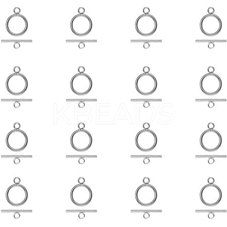304 Stainless Steel Toggle Clasps STAS-PH0018-30P-1