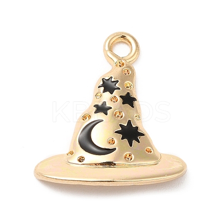 Halloween Theme Alloy Pendants LS-ENAM-H041-02G-1