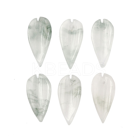 Natural Jade Pendants G-Z065-04-1