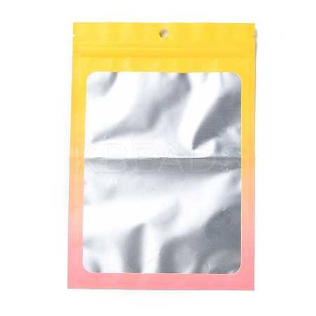 Gradient Glitter Holographic Aluminum Foil Jewelry Packaging Resealable Bags OPP-B004-01A-1
