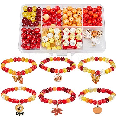 Thanksgiving Day Bracelet Making Kit DIY-SC0021-86-1