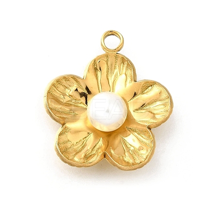 304 Stainless Steel Pendants STAS-V006-01G-01-1