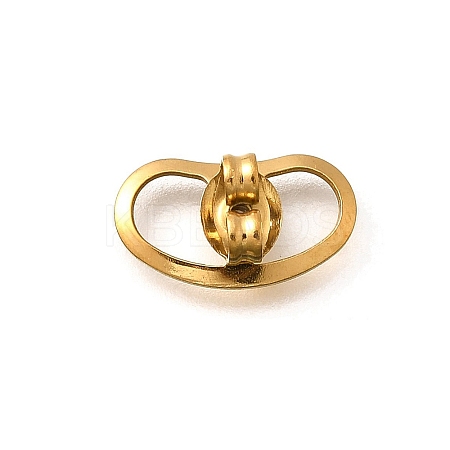 Ion Plating(IP) 304 Stainless Steel Earplug Accessories STAS-D288-07G-1