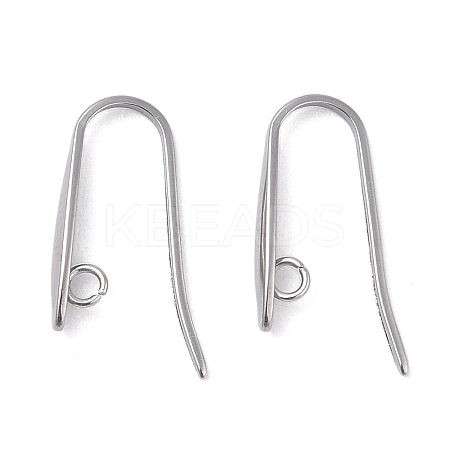 Non-Tarnish 304 Stainless Steel Earring Hooks STAS-B065-05P-1