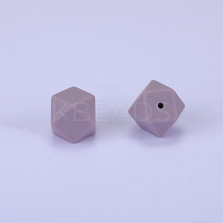 Hexagonal Silicone Beads SI-JX0020A-102-1