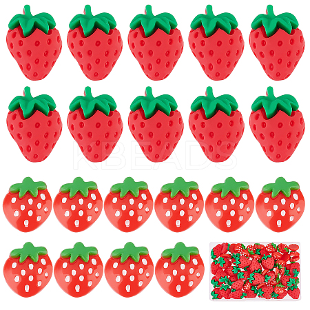 SUNNYCLUE 60Pcs 2 Style Resin Cabochons CRES-SC0002-36-1