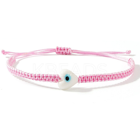 Bohemian Glass Bead Braided Bead Bracelets HV2776-3-1