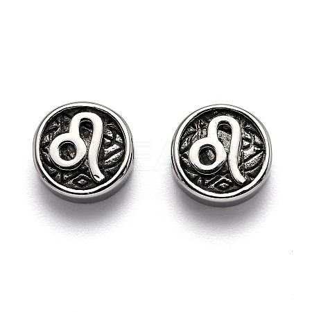 304 Stainless Steel Beads STAS-J033-01F-1