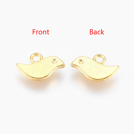 Tibetan Style Alloy Charms TIBEP-A18898-G-FF-1