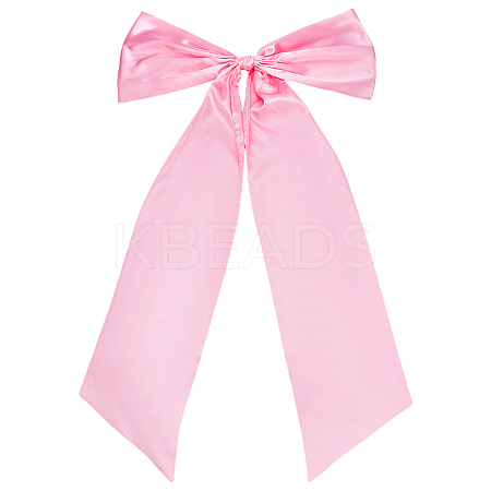 Polyester Big Bowknot for Christmas Decoration HJEW-WH0063-006A-1