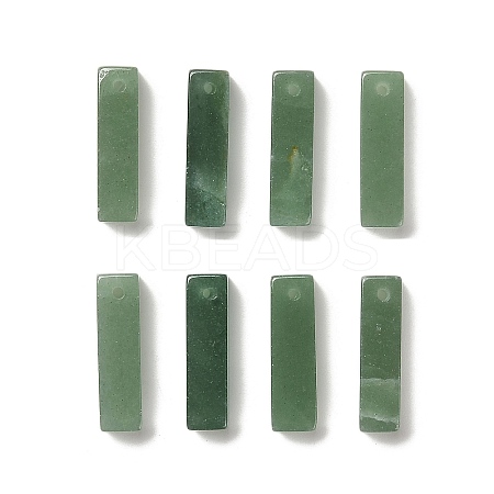 Natural Green Aventurine Pendants G-L593-01D-1