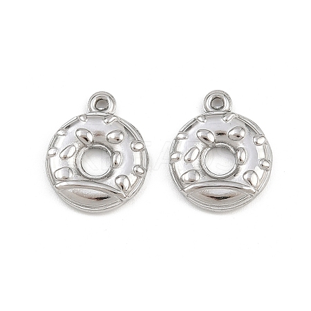 304 Stainless Steel Pendants STAS-L303-27P-02-1