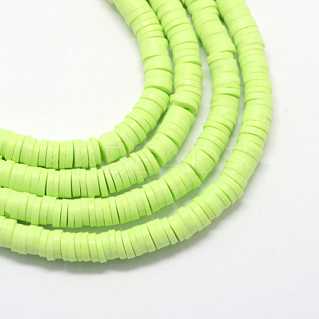 Handmade Polymer Clay Beads CLAY-R067-3.0mm-24-1
