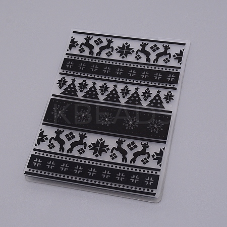 Plastic Fondant Stencil DIY-WH0221-01O-1