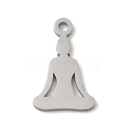 304 Stainless Steel Charms STAS-H247-05P-1