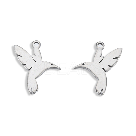 Non-Tarnish 201 Stainless Steel Pendants STAS-N098-123P-1