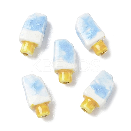 Handmade Porcelain Beads PORC-K003-07B-1