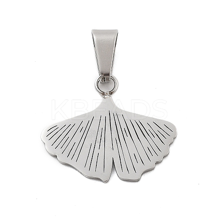 304 Stainless Steel Pendants STAS-F313-19P-1