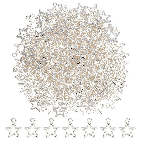 200Pcs Tibetan Style Alloy Charms FIND-ME0001-71S-1