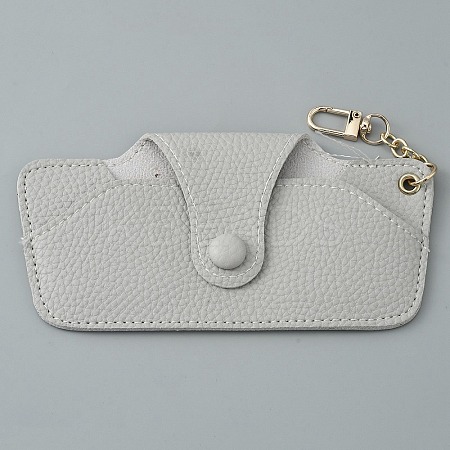 PU Imitation Leather Slim Eyeglasses Pouch AJEW-WH0248-348C-1