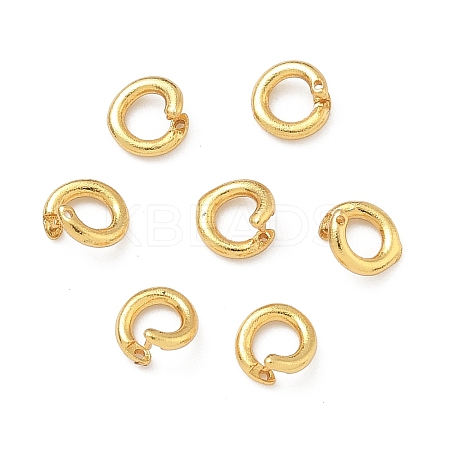 Brass Open Jump Rings KK-H532-43B-G-1
