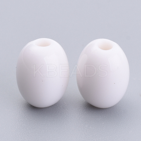 Opaque Acrylic Beads SACR-S300-08A-01-1