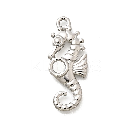 304 Stainless Steel Pendant Cabochon Settings STAS-E545-04D-P-1