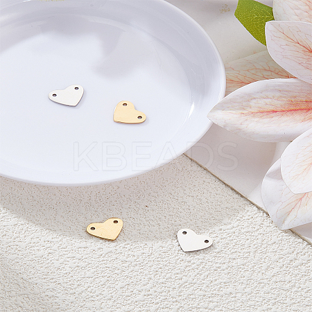 4Pcs 2 Colors 201 Stainless Steel Stamping Blank Tag Pendants STAS-LP0004-58-1