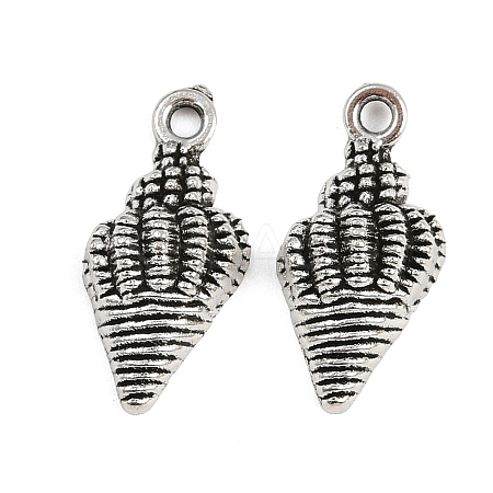 Tibetan Style Alloy Pendants TIBE-B003-08AS-1