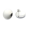 Tarnish Resistant 201 Stainless Steel Stud Earrings EJEW-K270-06B-P-2