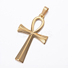 Ion Plating(IP) 304 Stainless Steel Pendants X-STAS-H384-05G-1