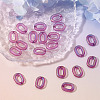 20Pcs Transparent Acrylic Quick Link Connectors OACR-TADJ0001-03F-3
