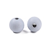 Wood European Beads WOOD-M014-01N-2