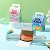 20Pcs 2 Colors Kraft Paper Cardboard Candy Storage Tote Boxes AJEW-CJ0001-59-6