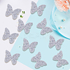 Resin Rhinestone Hotfix Rhinestone Iron on/Sew on Cloth Patches DIY-WH20063-030G-7