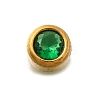 304 Stainless Steel Rhinestone Beads LS-STAS-D310-05G-02-2