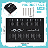 Rectangle Acrylic Bead Spacing Tool DIY-BC0014-75-2