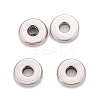 Non-Tarnish 304 Stainless Steel Spacer Beads STAS-F136-02P-1
