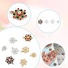 48Pcs 8 Styles Rack Plating Alloy Pendants FIND-AR0005-13-3