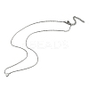 304 Stainless Steel Crystal Cubic Zirconia Triangle Pendant Necklaces for Women NJEW-Z064-02P-4