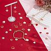 80Pcs 8 Styles Alloy Enamel Pendants ENAM-NB0002-21-5