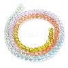 Transparent Painted Glass Beads Strands LS-DGLA-A034-T3mm-A12-5