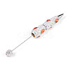 Resin & Polymer Clay Pave Rhinestone Ball-Point Pen AJEW-T013-04I-2
