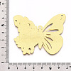Rack Plating Alloy Enamel Big Pendants ENAM-N056-397B-G-3