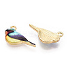 Printed Alloy Pendants ENAM-N056-205A-1