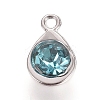 Faceted Glass Charms LS-RGLA-TAC0001-01C-1