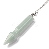 Natural & Synthetic Gemstone Pointed Dowsing Pendulums G-Q184-04P-5