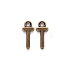 Tibetan Style Alloy Pendants LS-TIBE-S108-108T-AB-NR-1