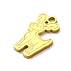 Christmas Theme 201 Stainless Steel Charms STAS-Q015-13G-05-2